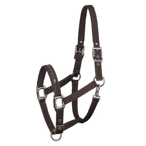 Schockemohle Sports Memphis Equestrian Halter - chocolate brown | Tack Shop | Malvern Saddlery