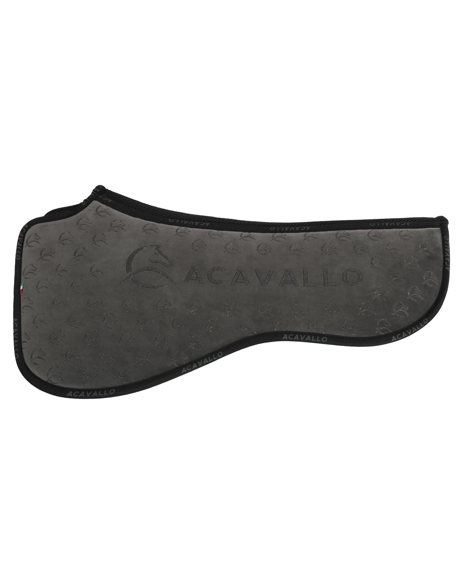 Acavallo Dressage Half Pad - Gray | Malvern Saddlery