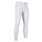 Schockemöhle Men's Draco II Knee Grip Breeches - White | Show Riding Apparel | Malvern Saddlery