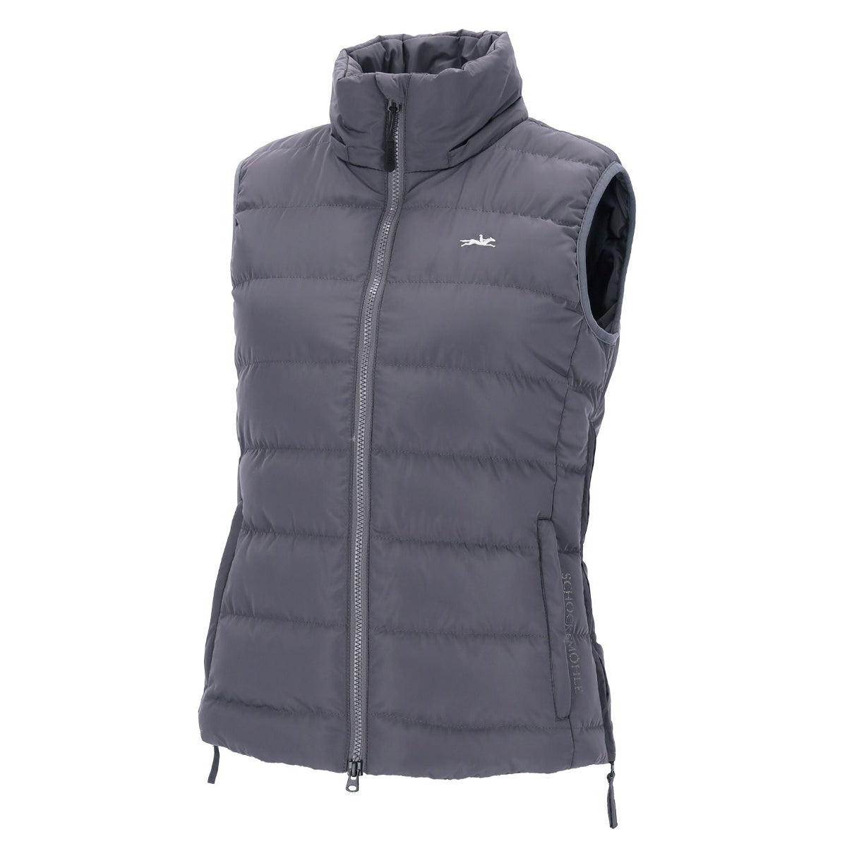Schockemöhle Sports SPMalea Style Womens Vest - Gray aka Dusty Chocolate | Malvern Saddlery