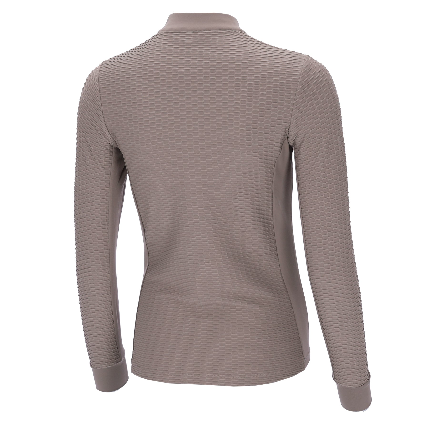 Schockemöhle SPGail Style Shirt - Hazel Brown, back view on white background| Malvern Saddlery