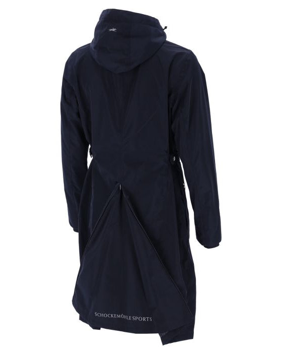 Schockemöhle Sports Karla Long Rain Coat - Navy | Malvern Saddlery