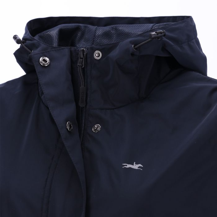 Schockemöhle Sports Karla Long Rain Coat - Navy | Malvern Saddlery
