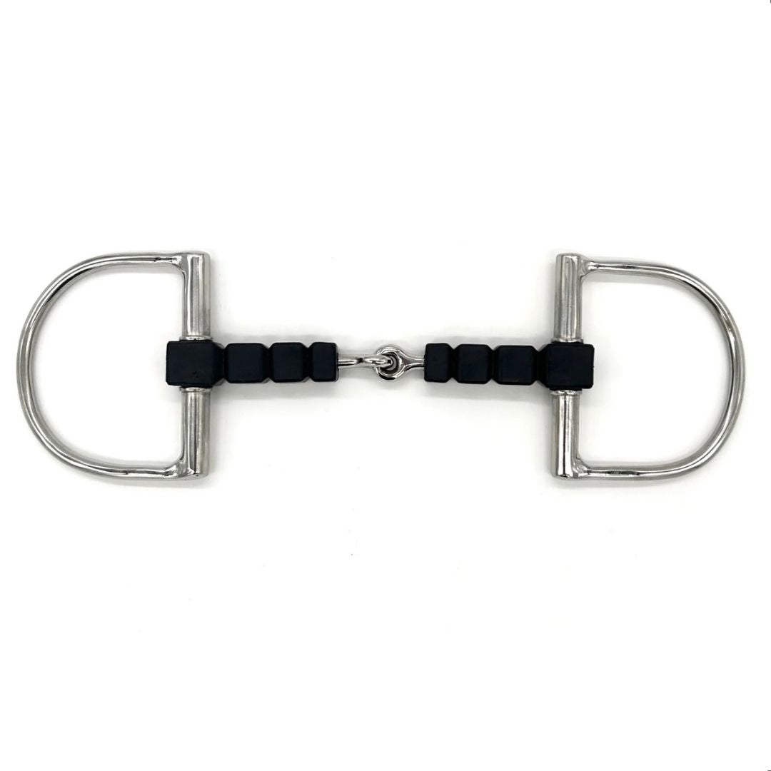 AJR Sport Rubber Block D Horse Bit | Malvern Saddlery