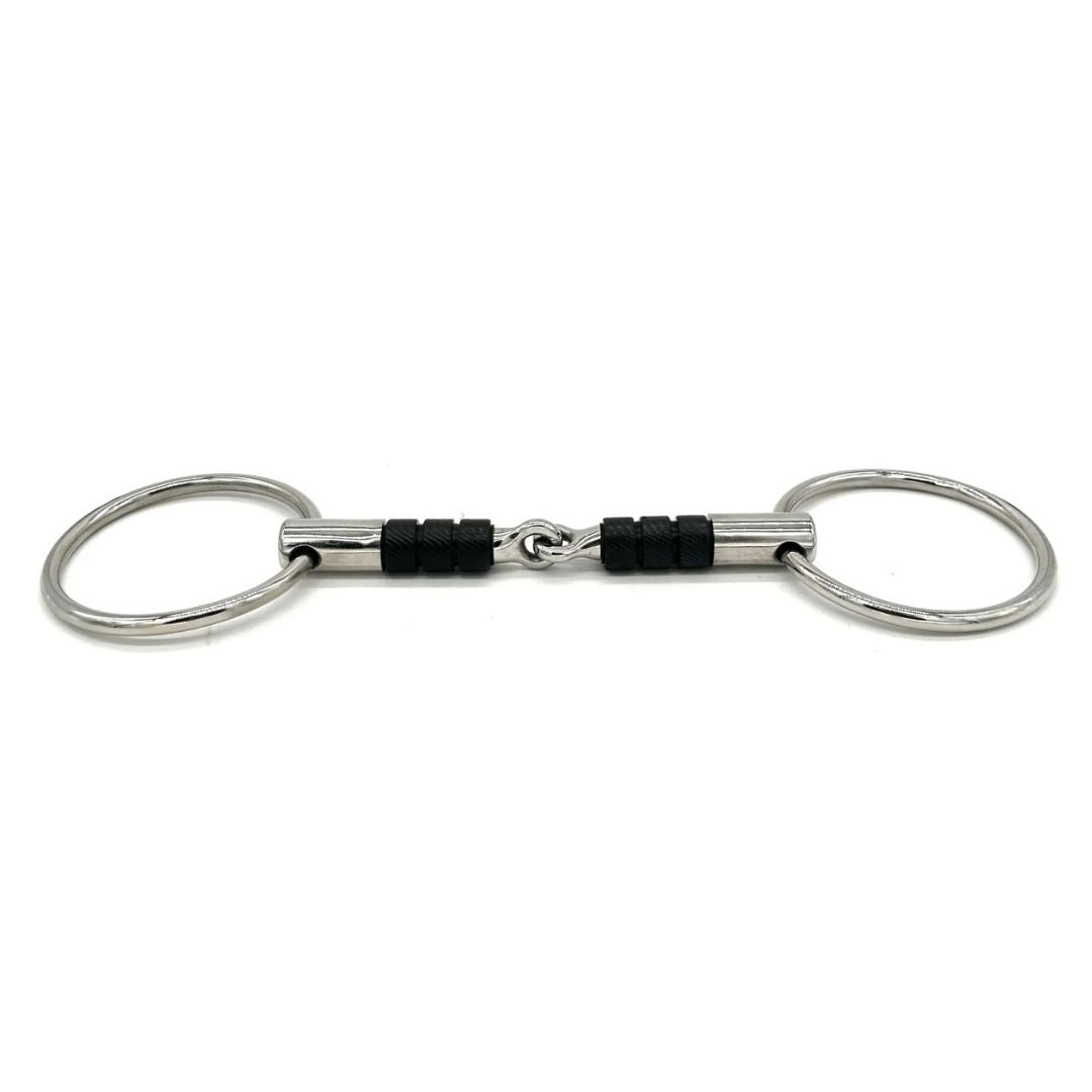 AJR Sport TeffleX Roller Loose Ring Bit | Horse Bits | Malvern Saddlery