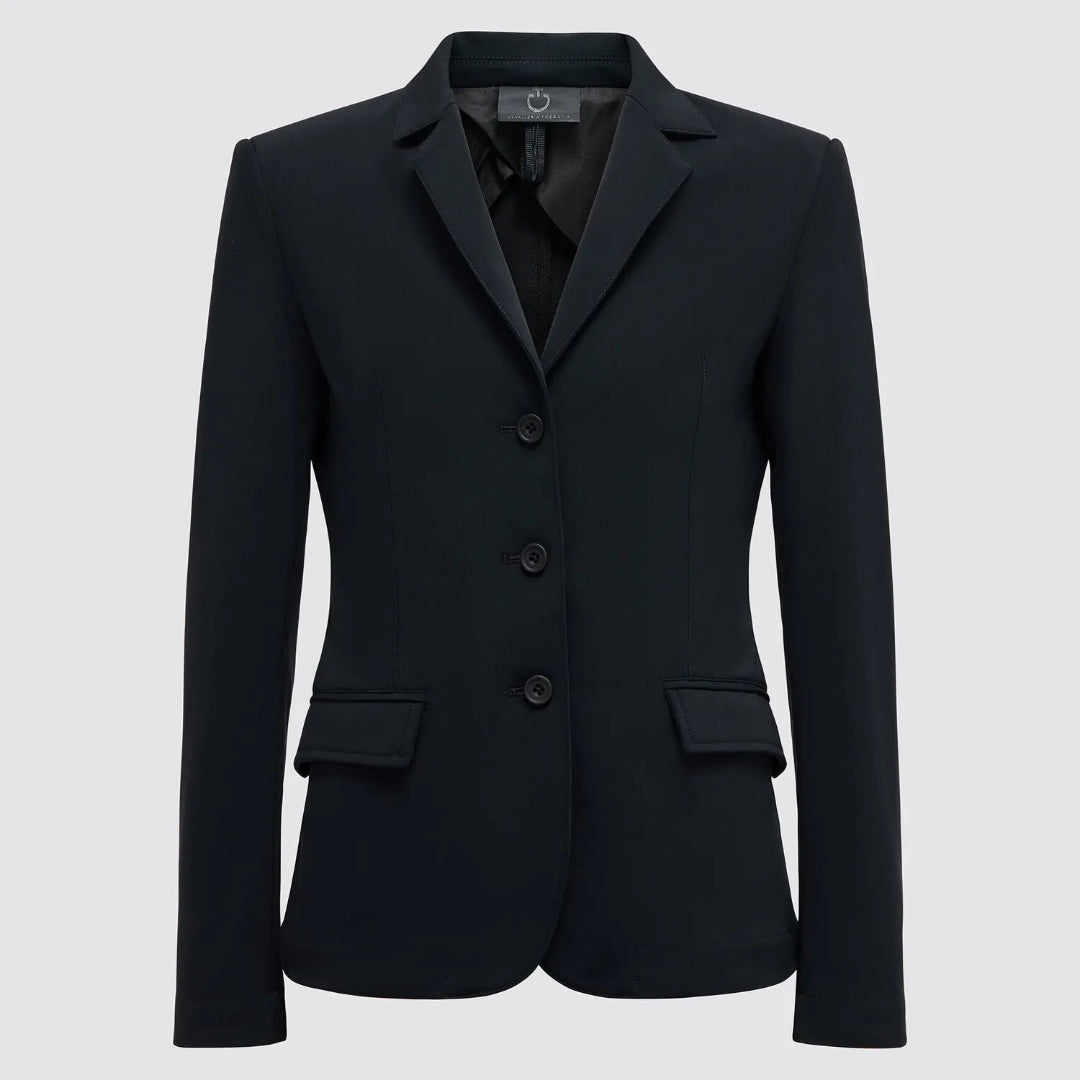 Cavalleria Toscana Girls Hunter Competition Jacket - Black | Malvern Saddlery