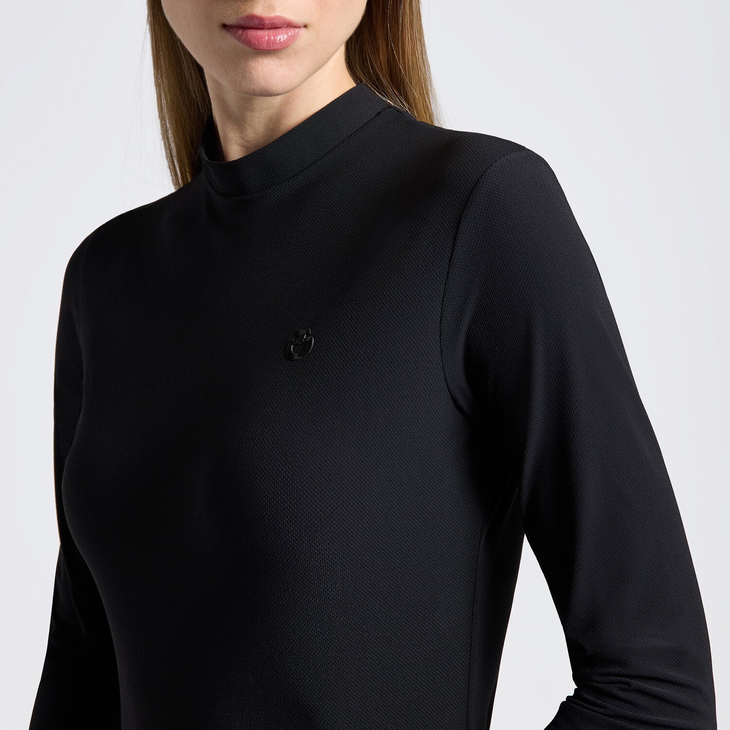 Cavalleria Toscana Women's Technical Jersey T-Shirt - Black | Malvern Saddlery