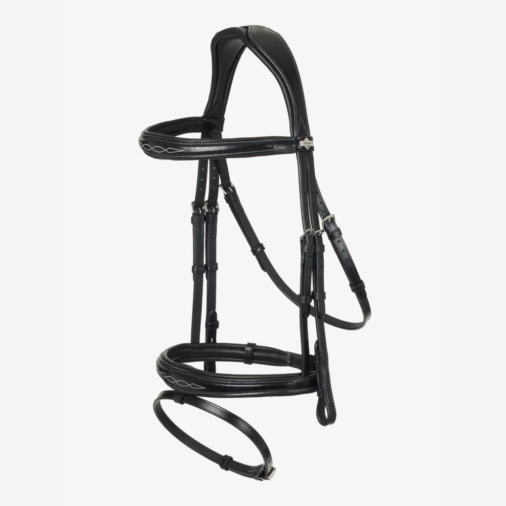 LeMieux Competition Flash Bridle - Black | Malvern Saddlery