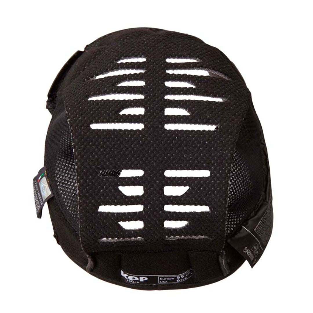 KEP Italia Cromo 2.0 Equestrian Helmet Liner - top view | Malvern Saddlery