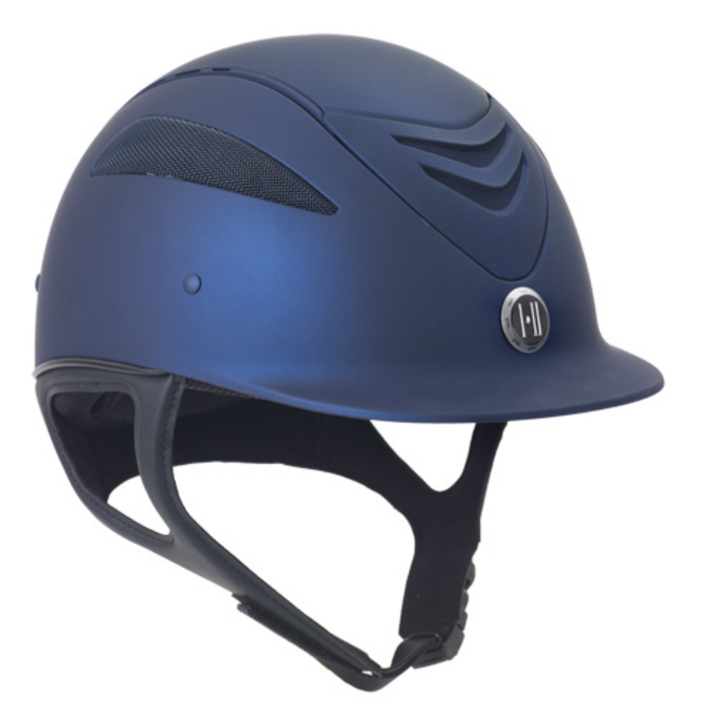 One K Defender Helmet - Navy Matte | Malvern Saddlery