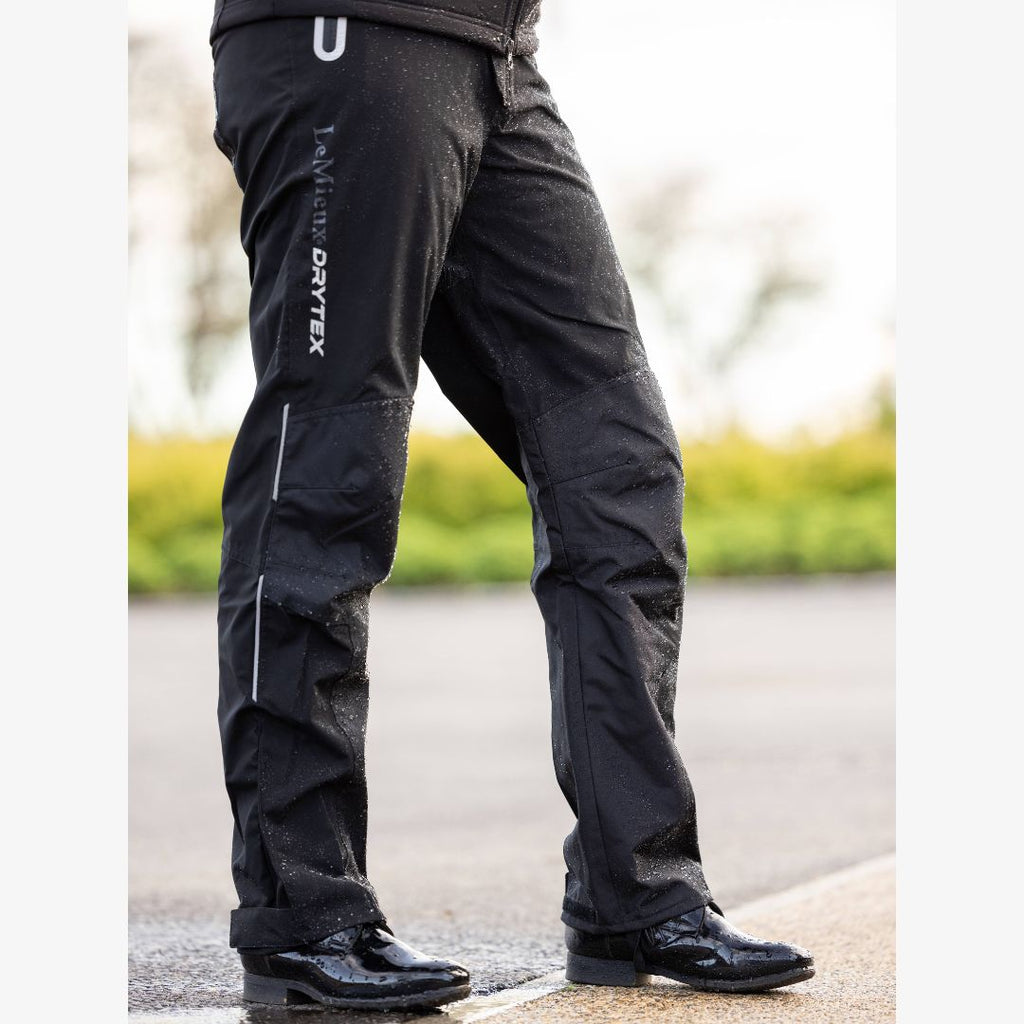 LeMieux Drytex Stormwear Waterproof Over Pants - unisex - black | Malvern Saddlery