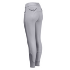 Halter Ego Evolution Knee Grip Breeches - Gray, back view | Malvern Saddlery