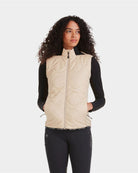 Horse Pilot Rider Vest - Latte | Equestrian Outerwear | Malvern Saddlery