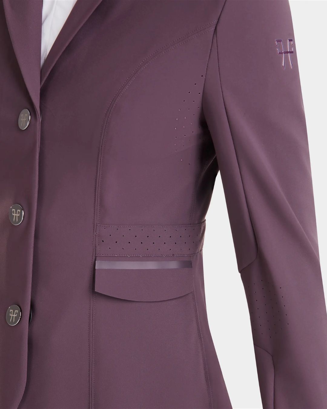 Horse Pilot Aeromade Women's Competition Jacket - Wine Tasting | Equestrian Show Coats | Malvern Saddlery