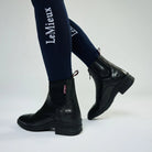 LeMieux Junior Zip Paddock Boots -black | Malvern Saddlery