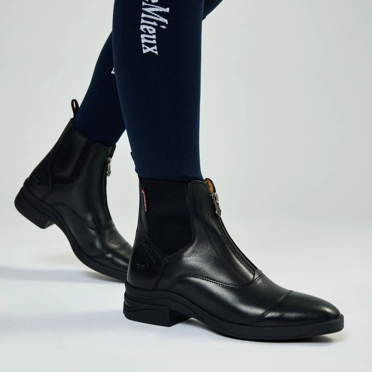 LeMieux Junior Zip Paddock Boots -black | Malvern Saddlery