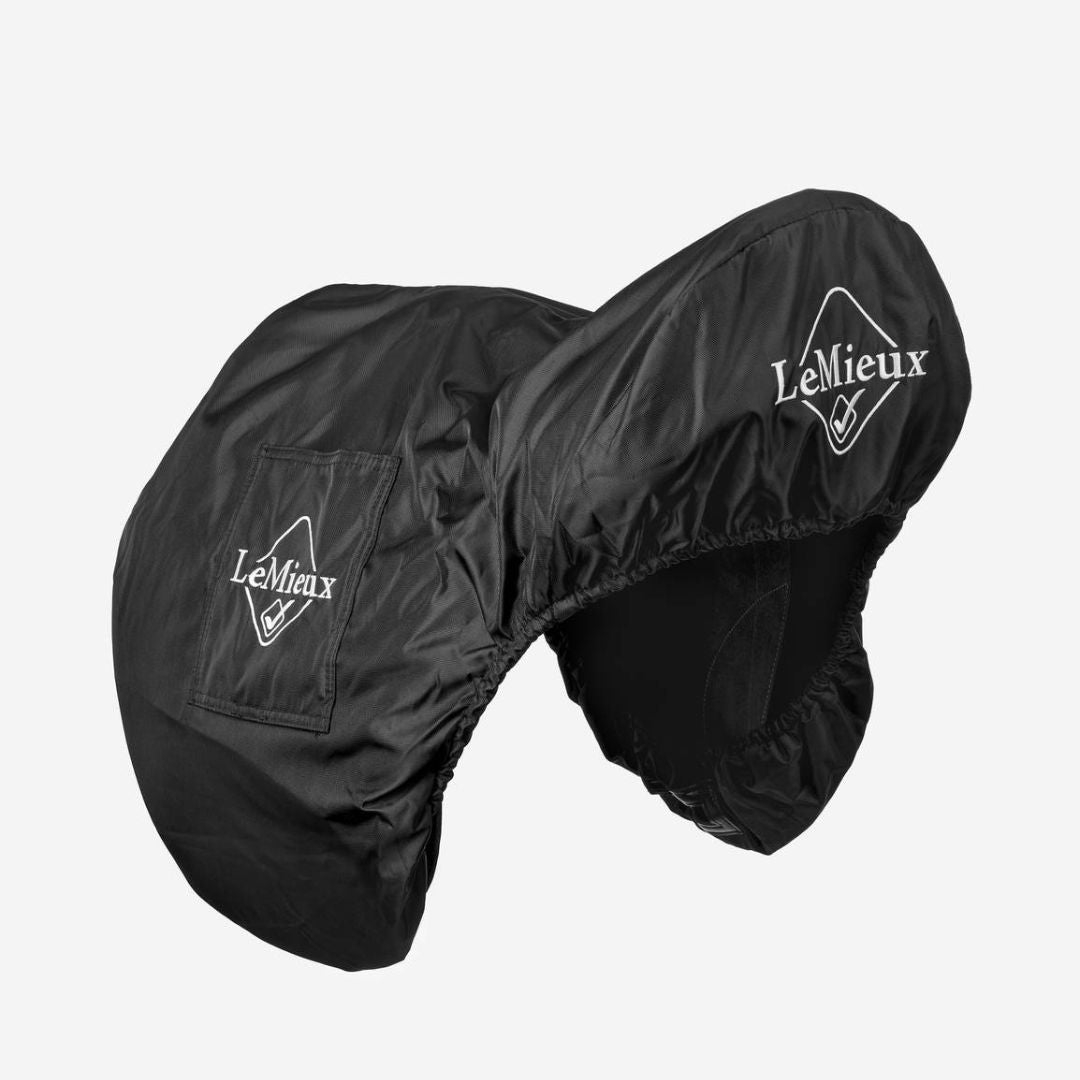 LeMieux ProKit Saddle Cover - GP style, black | Malvern Saddlery