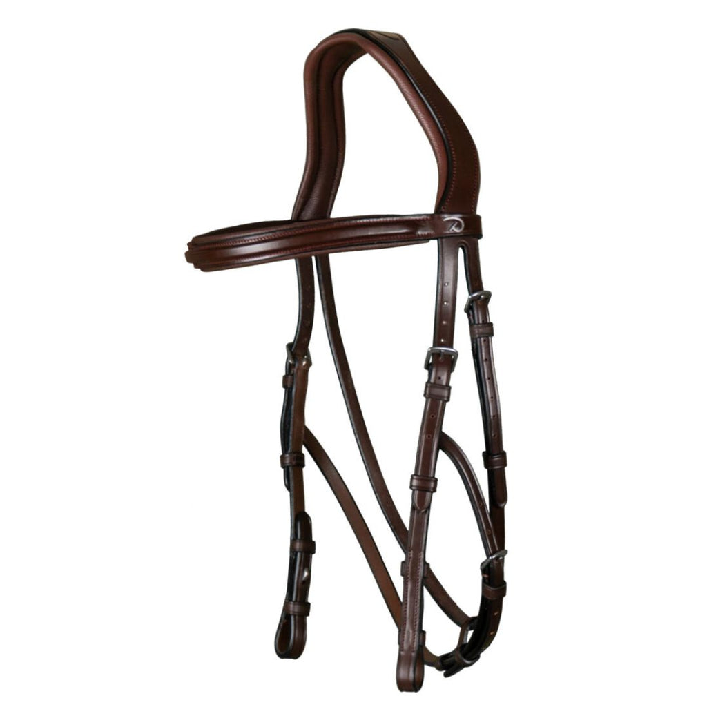 Dy'on Hackamore Bridle - Brown New English | Malvern Saddlery