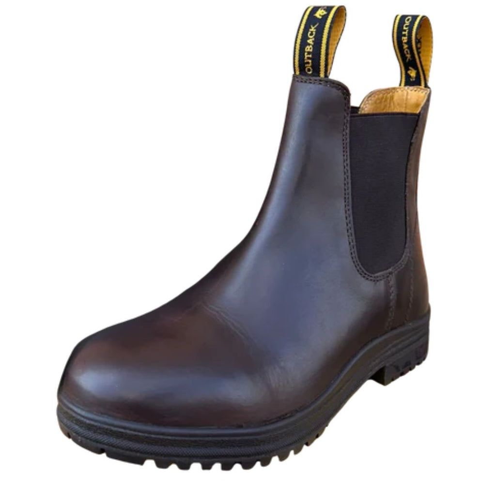 Outback Survival Gear - Dingo Short Boots - Brown | Malvern Saddlery
