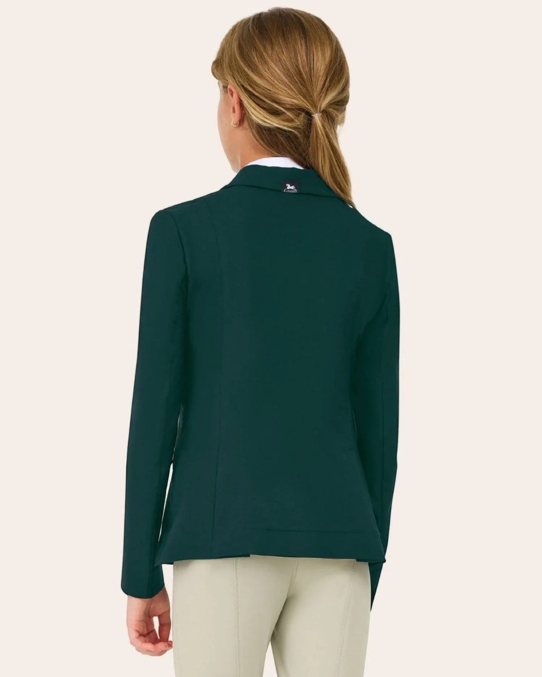 RJ Classics Sloane Jr Girls Show Coat - Hunter Green | Young Rider | Malvern Saddlery