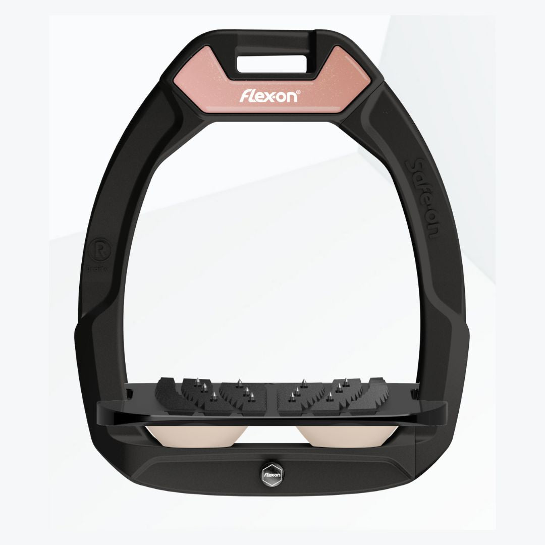 Flex-on SafeOn Safety Stirrups - Designs - Malvern Saddlery