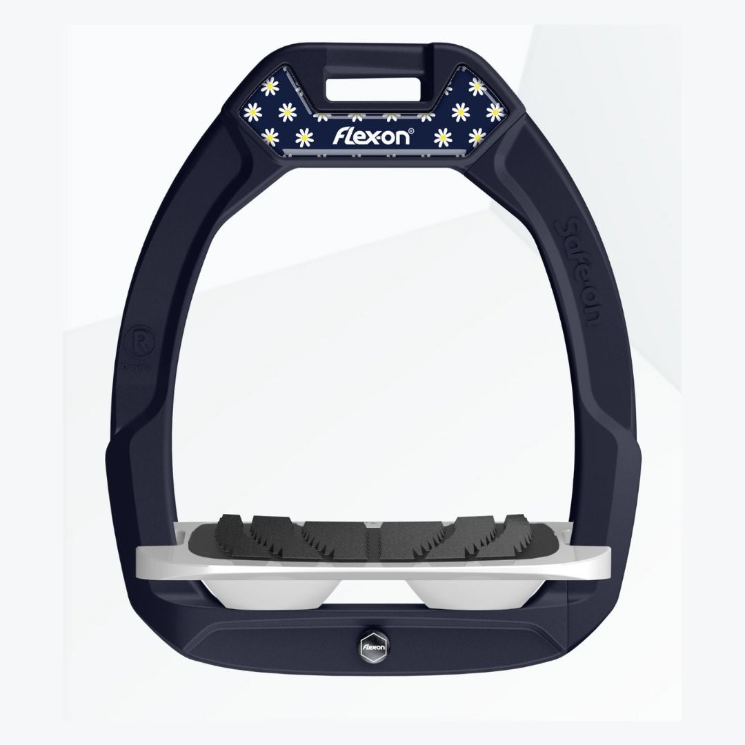 Flex-on SafeOn Safety Stirrups - Designs - Malvern Saddlery