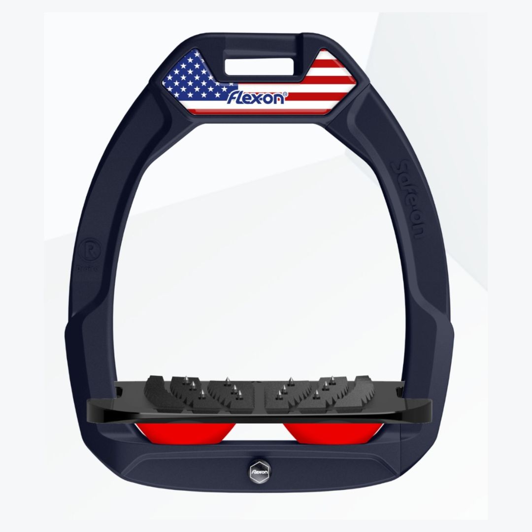 Flex-on SafeOn Safety Stirrups - Designs - Malvern Saddlery