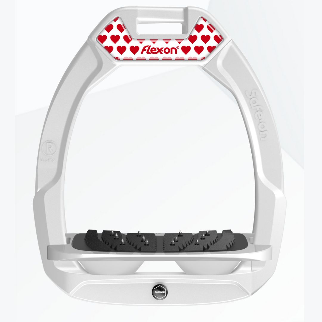 Flex-on SafeOn Safety Stirrups - Designs - Malvern Saddlery