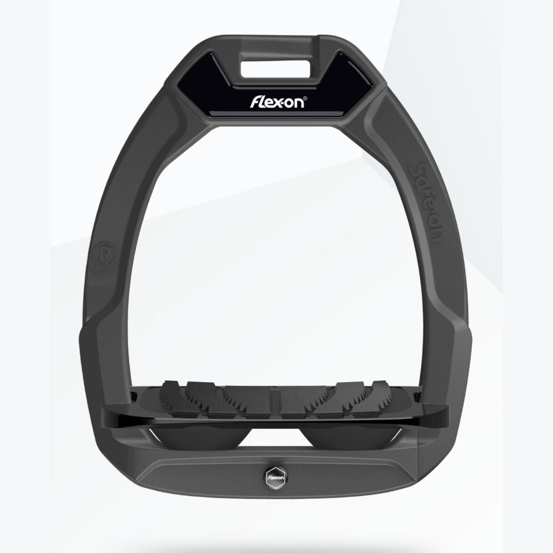 Flex-on Safe-On Safety Stirrups - Malvern Saddlery