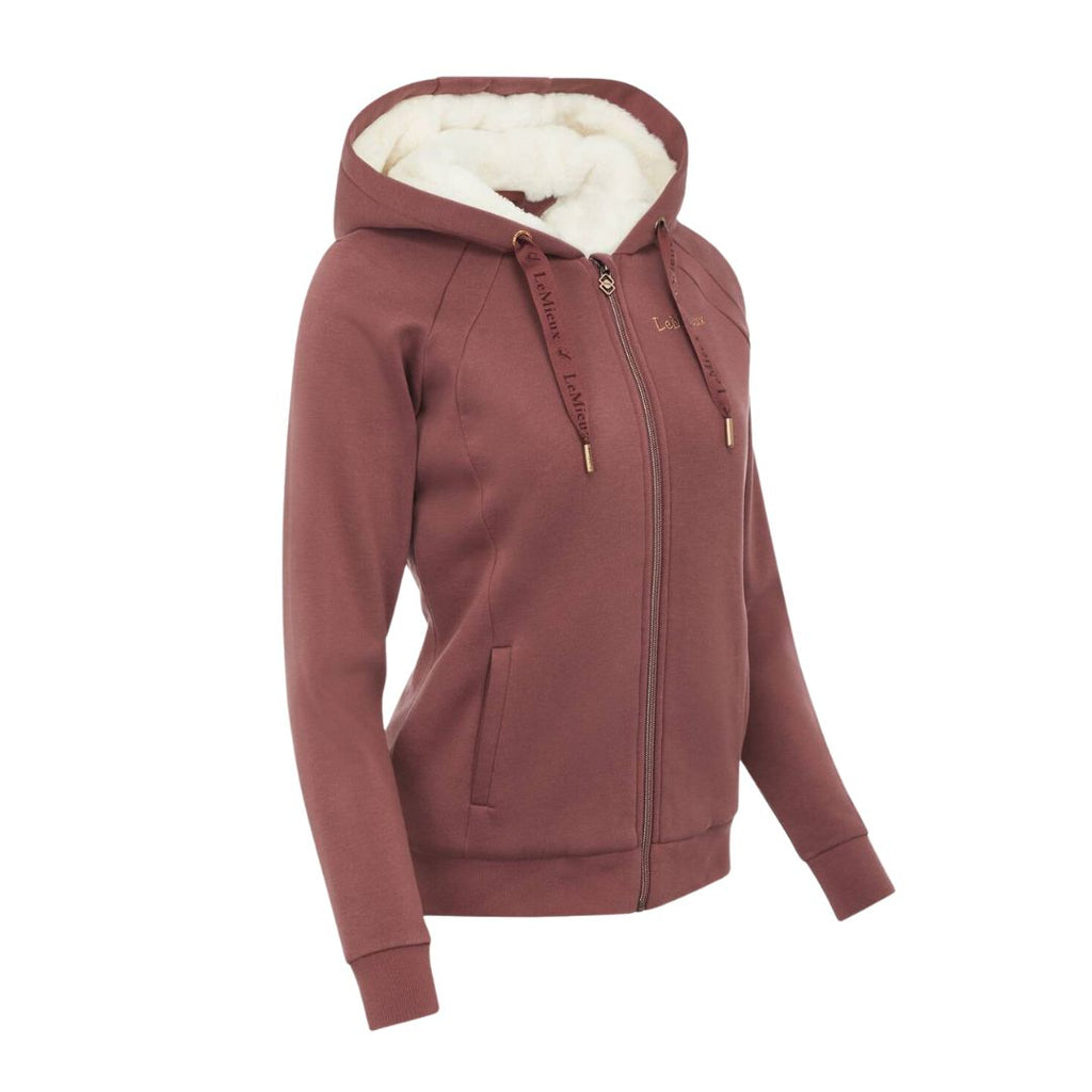 LeMieux Sherpa Lined Hoodie - Orchid | Malvern Saddlery