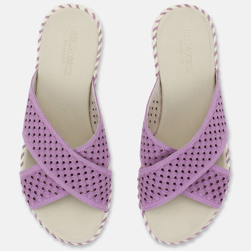 Ilse Jacobsen Tulip Slip-On X Sandal - Violet | Malvern Saddlery