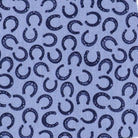 RJ Classics Girls Tori Show Shirt - Blue Horseshoe Collar | Malvern Saddlery