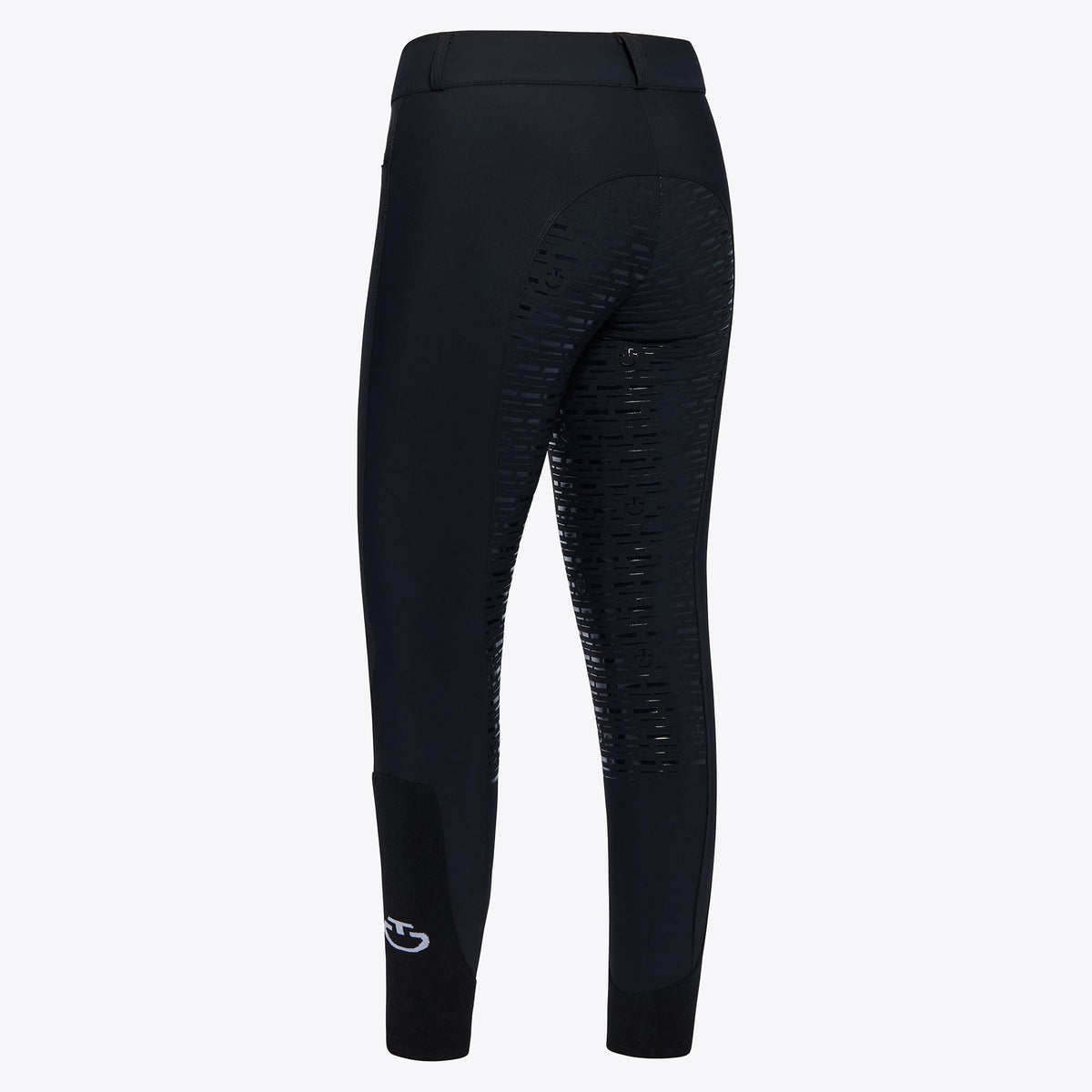Cavalleria Toscana Women's Academy Full Grip Breeches - Black, back view | Malvern Saddlery
