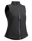Charles Owen Eclipse Back Protector - Black; shown on white background | Equestrian Protective Vests | Malvern Saddlery