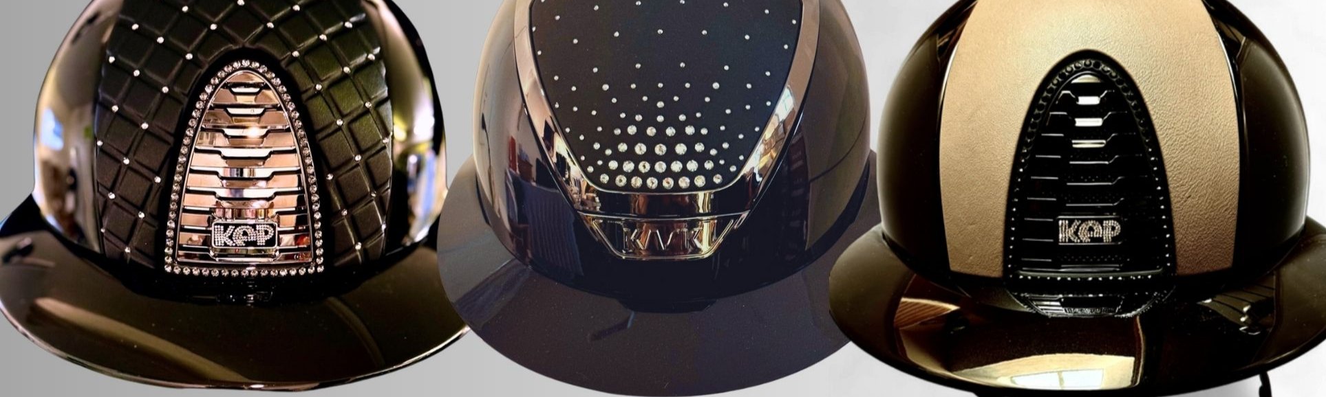 Malvern Saddlery designed custom helmets from KEP Italia and KASK | Malvern Saddlery Ltd