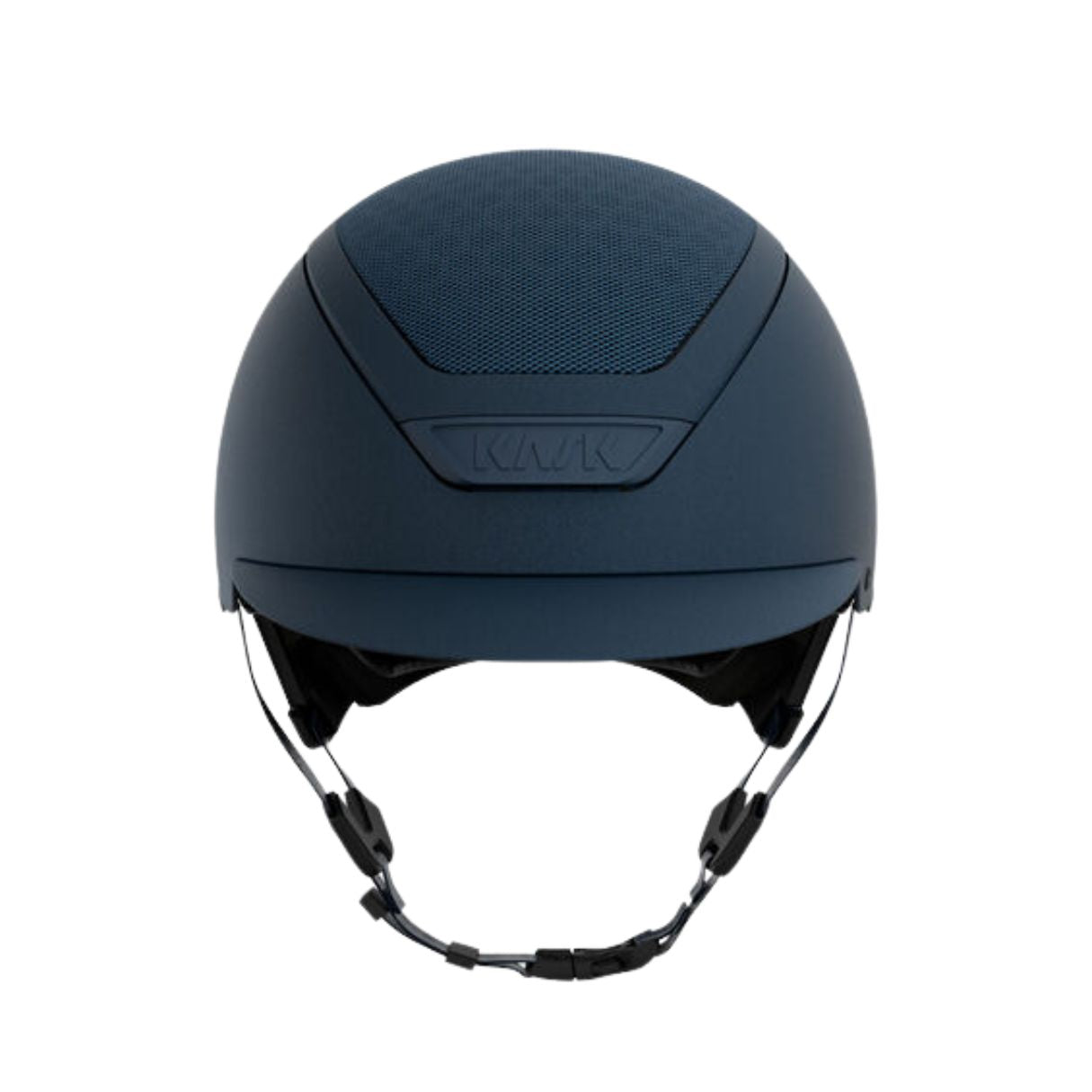 KASK Equestrian Dogma Hunter Helmet - Navy; front view shown on white background | Malvern Saddlery
