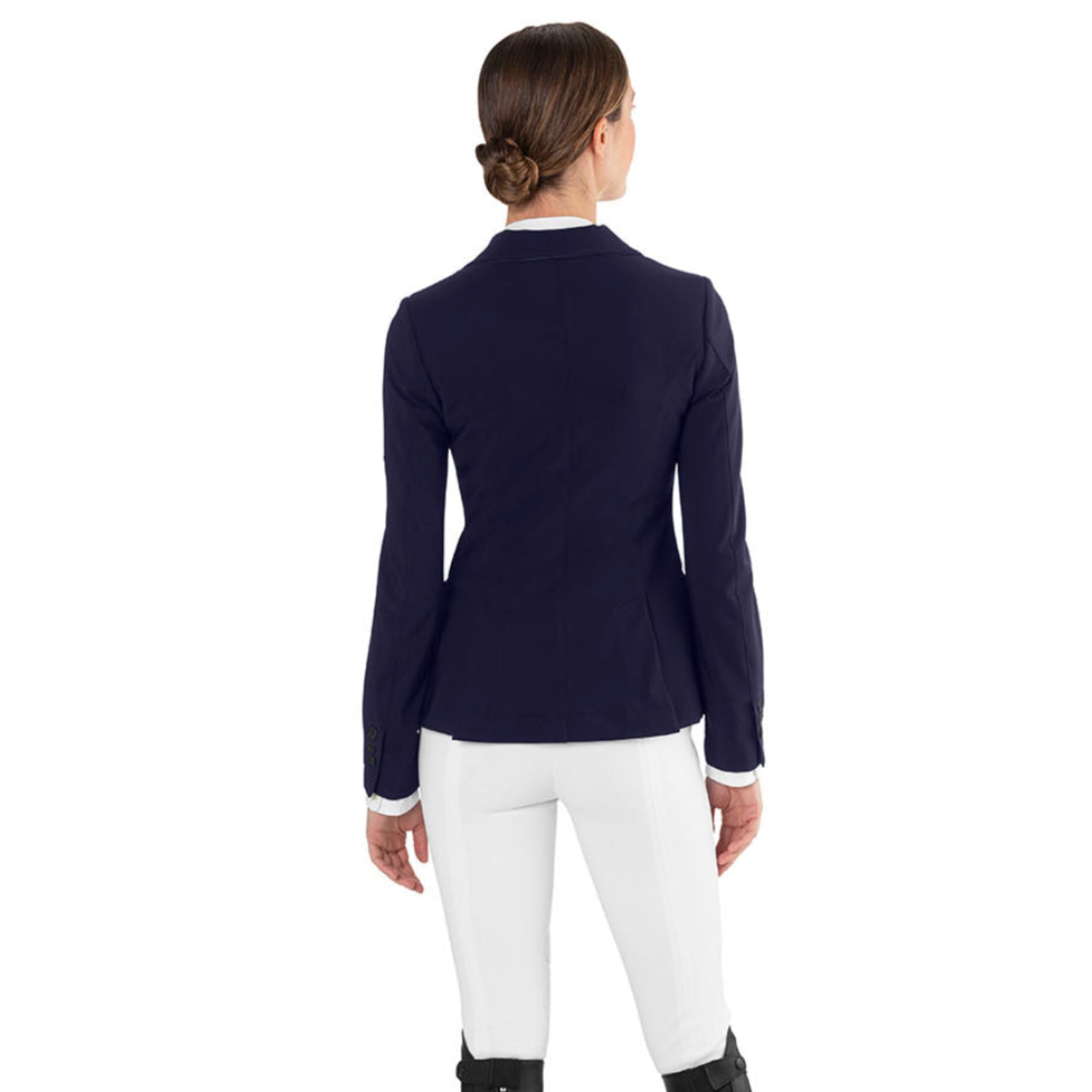 EGO7 Hunter women's navy hunter show jacket back view