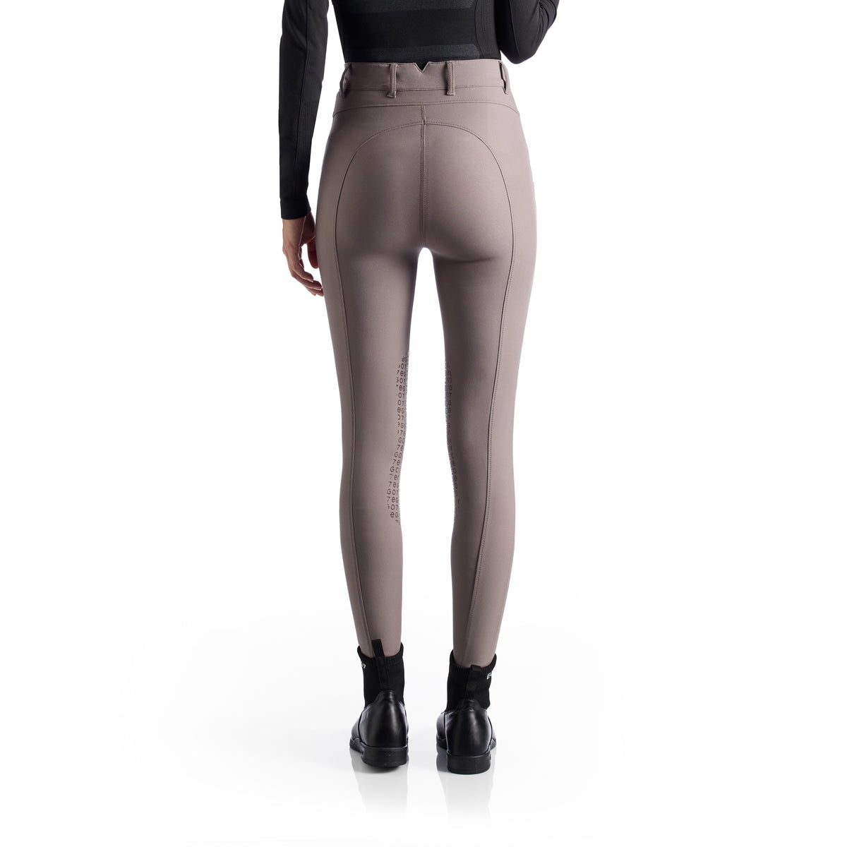 EGO7 Women's Maya Knee Grip Breeches - Turtledove, back | Malvern Saddlery