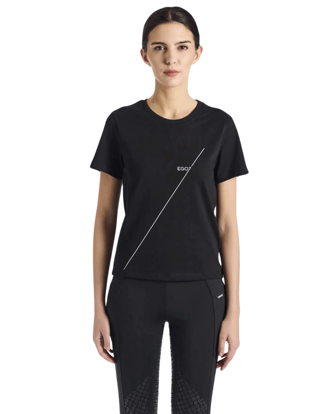 Ego 7 Luxury T-Shirt - Black | Malvern Saddlery