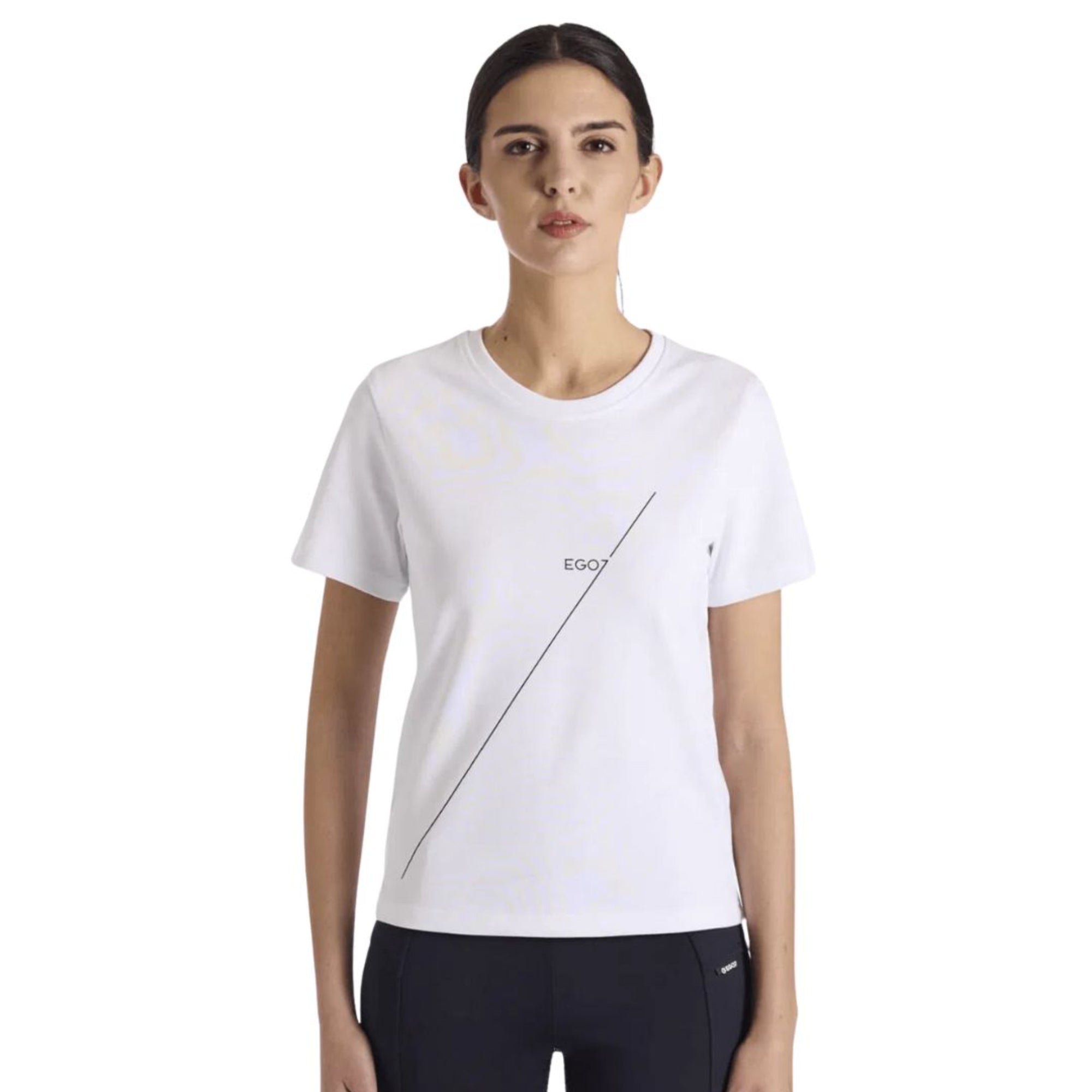 Ego 7 Luxury T-Shirt - White | Malvern Saddlery