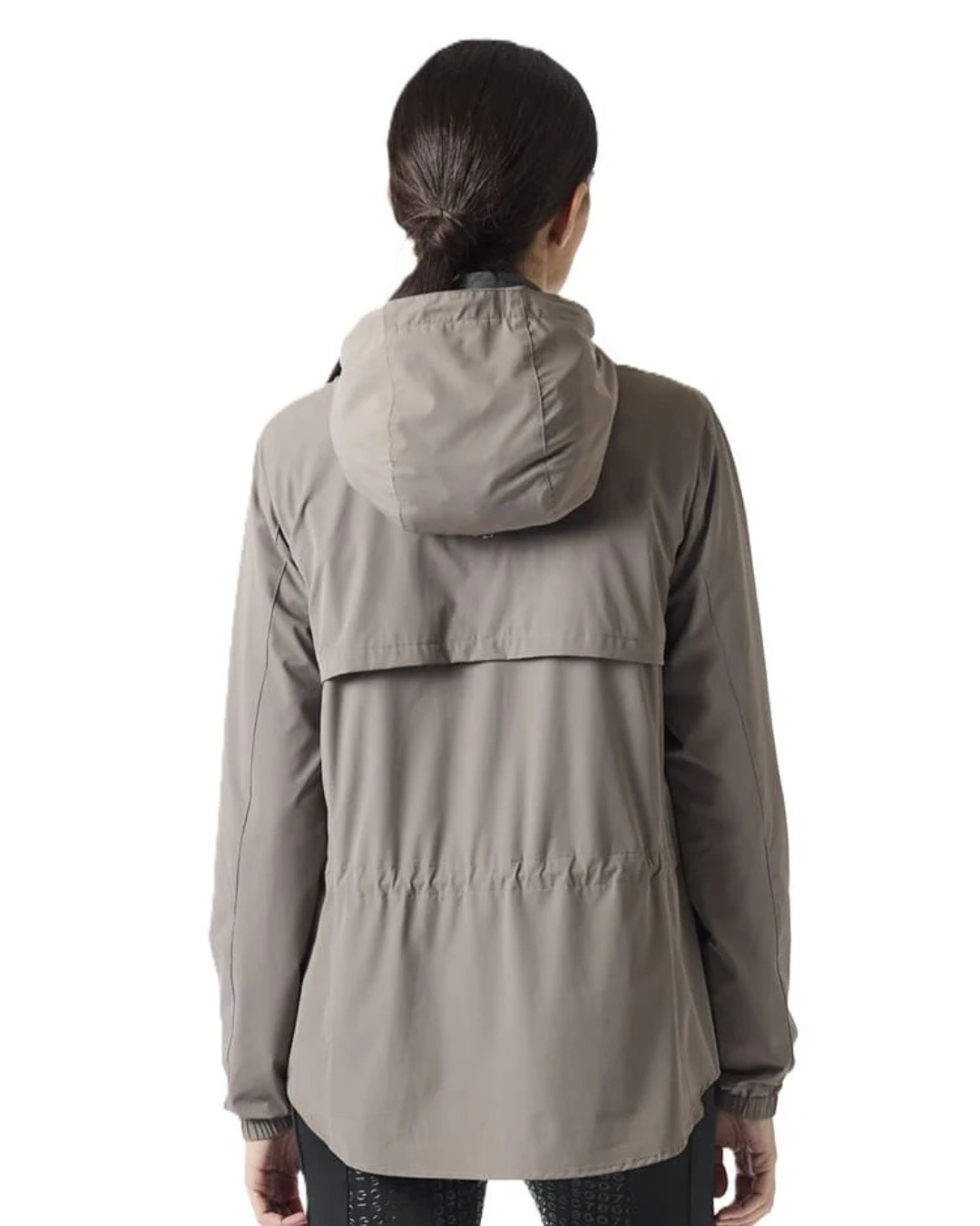 EGO7 Windcheater Jacket - Turtledove, back view | Ladies Outerwear | Malvern Saddlery