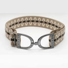 Ellany Stirrup Elastic Belt - 1.5" - Harlow/Gunmetal | Malvern Saddlery