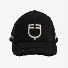 Equestro Teddy Cap - Black & White; front view | Baseball Caps | Malvern Saddlery