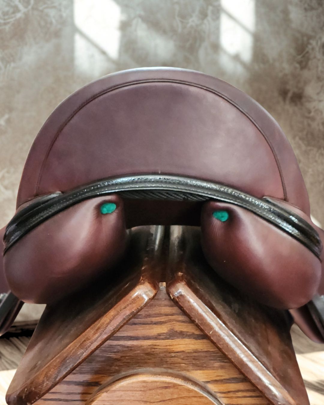 Equipe Glamour Custom E-Carbon Dressage Saddle - Brown | Malvern Saddlery