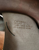 Equipe Glamour Custom E-Carbon Dressage Saddle - Brown | Malvern Saddlery