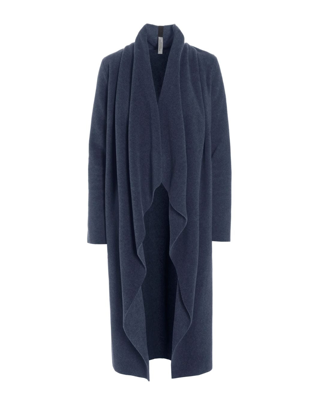 Luxe Fleece Waterfall Cardigan - Evening Blue | Malvern Saddlery