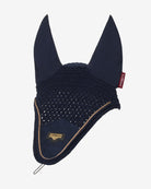 LeMieux Puissance Ear Bonnet - Navy, on whit e background | Malvern Saddlery