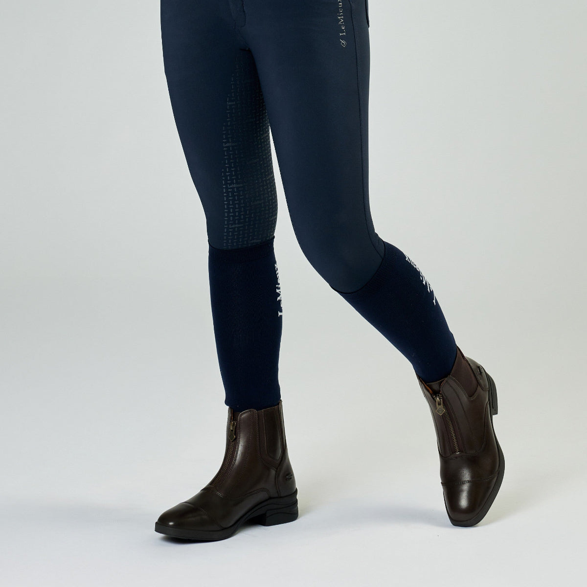 LeMieux Junior Zip Paddock Boots -brown | Malvern Saddlery