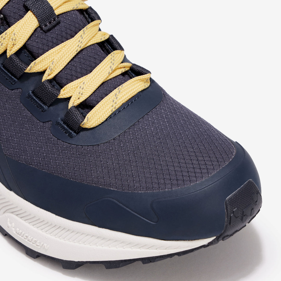 LeMieux Youth Trax Viva Waterproof Sneaker - Dusk, detail view of toe | Malvern Saddlery