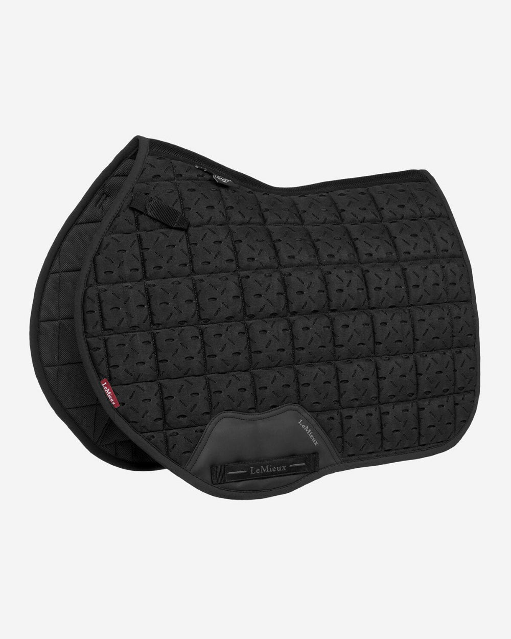 LeMieux 3D Mesh Self-Cool Eurojump Saddle Pad - Black | Malvern Saddlery